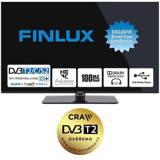 Finlux TV32FHI4660 -T2, SAT